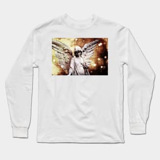 Surreal Gothic Guardian Angel Long Sleeve T-Shirt